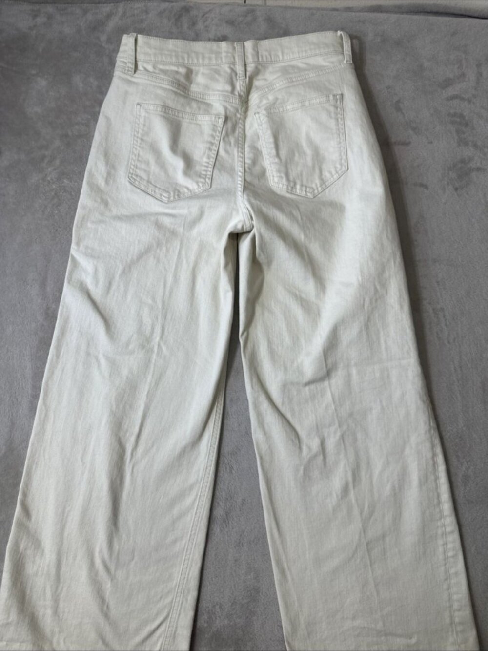 Boden wide leg jeans women’s cream high rise denim pants 29 - Picture 9 of 10
